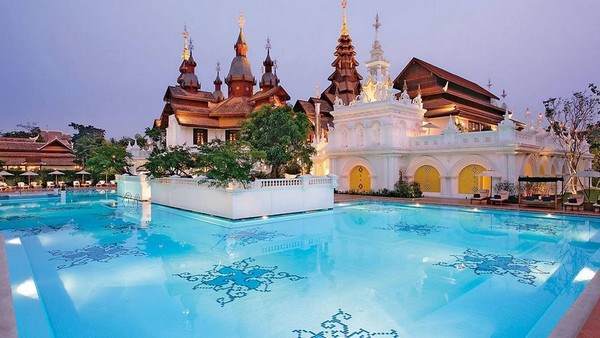 Pool im Mandarin Oriental Dhara Devi im thailändischen Chiang Mai