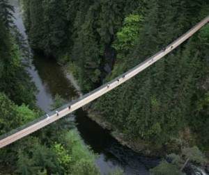 Kapilano viseći most, Kanada