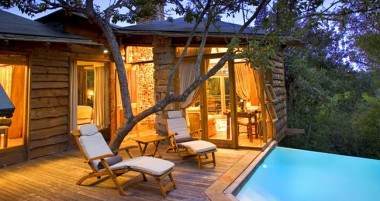 „Tsala Treetop Lodge“, Južna Afrika