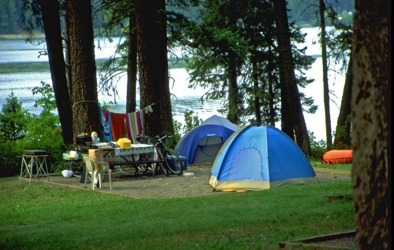 Camping at Heyburn